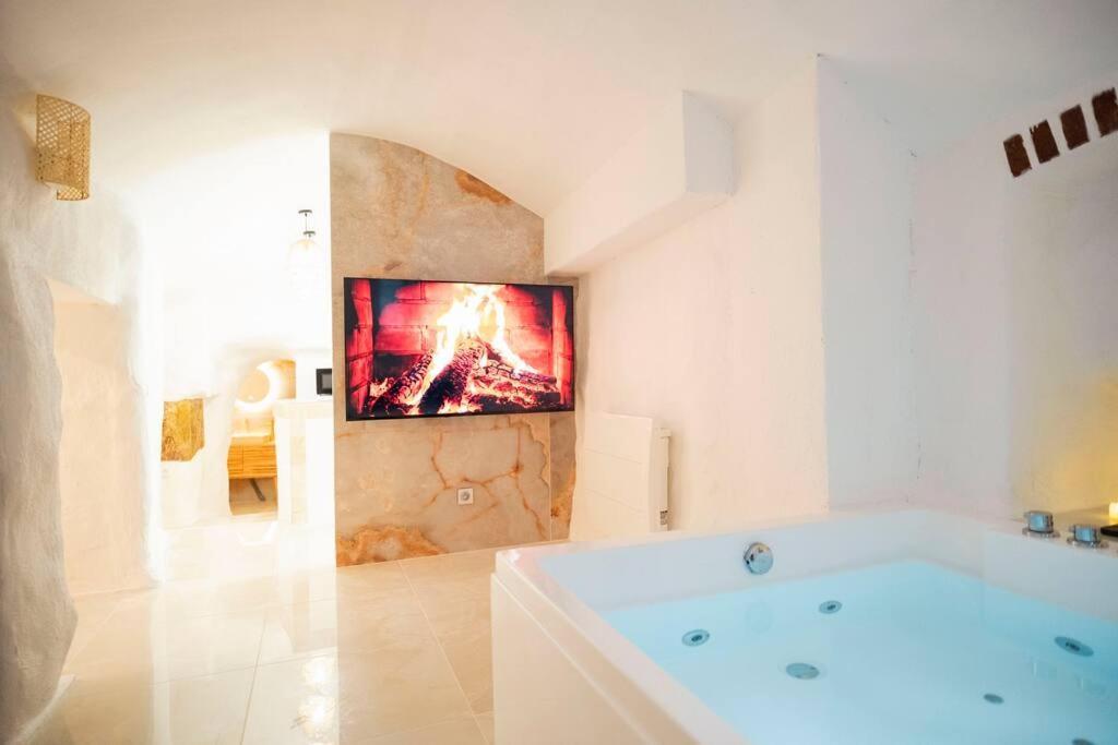 Le Temple D'Aphrodite, Appartement Avec Spa Вьен Экстерьер фото